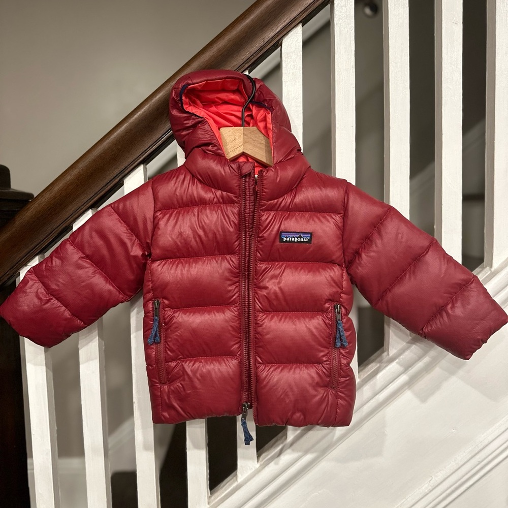 Patagonia Red Puffer Jacket